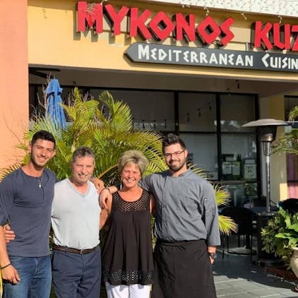 Mykonos Kuzina Greek Restaurant in Naples, FL